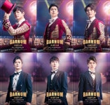 싱크로율 100%..뮤지컬 ‘바넘: 위대한 쇼맨’ 캐릭터 포스터·스팟 영상 공개