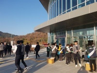 화재예방 홍보 등 점검에 총력.. 밀양아리랑아트센터 관객 대상 안전  캠페인
