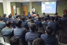 우체국 집배원 대상 이륜차 안전행교육..밀양경찰서,자체 제작