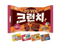 30년만에 돌아온 장국영 초콜릿..오리온, 투유 크런치 출시