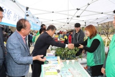 따스한 봄날에  상춘객들 대만족 ..삼랑진읍,  벚꽃축제 성료