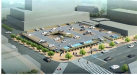 부산 명물 부전시장 이용 편리해진다..부산시, 부전역 공영주차장 확충공사 완료