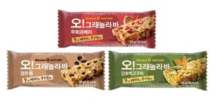 가격 그대로 양만 늘린 '착한 포장'..오리온, '마켓오 네이처 오!그래놀라바'