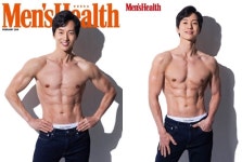 숨겨진 탄탄한 몸매 공개..뮤지컬 스타 마이클리 맨즈헬스 2월호 커버 장식