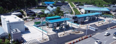 주유소·LPG·전기충전소에 수소충전소 결합..강동에 GS칼텍스 융복합스테이션 첫선