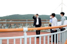홍인성 인천 중구청장, ‘용유 하늘전망대’ 현장 점검..일출·일몰 명소