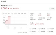 덕양산업 주가 29.95% 상한가..현대차 관련주 전기차용 배터리 경량화
