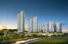 계룡 대실지구 마지막 민간 분양단지..GS건설, 계룡자이 견본주택 오픈