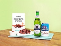 “양꼬치맛 육포엔 칭따오 논알콜릭”..칭따오, 언리미트와 대체제 협업 이벤트