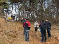 서부산림청, 군산 소나무재선충병 방제 현장 점검..익산·김제 주변 확산차단 '선제 대응'