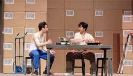 광양제철소, 동호인 그룹 백운무대 지역민 무료연극 오아시스 세탁소 습격사건 공연