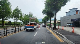 [현장+] 언제까지 땜방만 순천시 도로행정 도마..무단횡단차단시설 전수조사 해보니