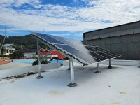 한국석유공사 여수지사, 삼일동 읍동경로당에 태양광 발전설비 기증 훈훈