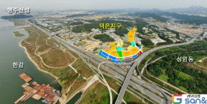 지산앤 덕은지구 한강뷰에 섹션오피스 더하다