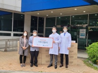 마인드치과, 단원구노인복지관에 치아건강 나눔 기부전달식
