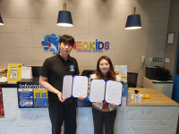 네오키즈스윔 김승진 원장 사회복지 업무협약 진행