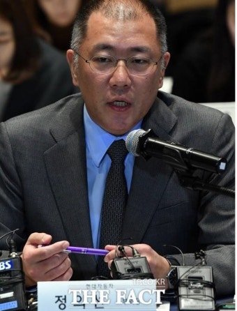 현대차그룹, 정의선 부회장 수석부회장 승진인사