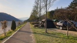 [동이의 시간여행] 평사리공원 오토캠핑장에서