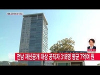  전남 재산공개 대상 공직자 318명 평균 7억여 원