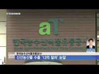 한국농수산식품유통공사, 신선농산물 수출 \13억 달러\ 눈앞