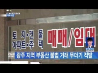 광주 지역 부동산 불법 거래 무더기 적발
