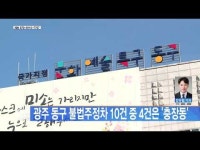 광주 동구 불법주정차 10건 중 4건은 ´충장동´
