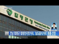 전남 함평군 함평천지맛거리, \남도음식거리\ 최종 선정