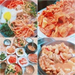 창동천 물길 주변엔 맛집이 북적북적 넘쳐난다