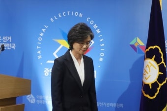 노정희, ‘사전투표 부실 관리’논란 사과 뿐…거취 표명 없어