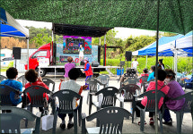 산불 피해 오지마을 찾아 희망의 메시지 전달