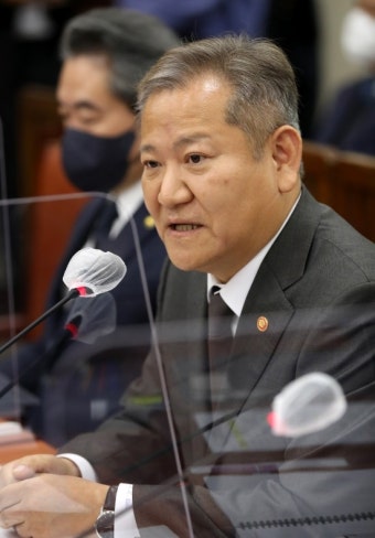이상민 행안장관 “사의 표명한 적 없고 대통령실과 의논 안 해”