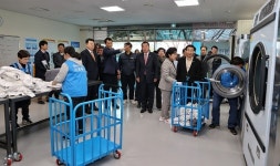 당진시, 충남도 최초 노동자 작업복세탁소 열어