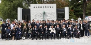 제74주기 호림특수부대 전몰장병위령제 “님들을 기억하겠습니다”