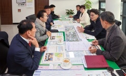당진시의회, 지방도 619호선 중흥2교에서 증흥3교 4차선 확장 건의문 전달