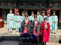 서산해미향교 신임 면장 알성례 가져