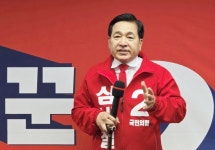 심재철 선거 사무소 개소… “안양발전 시계를 다시 돌리겠다”