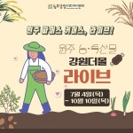 원주영상미디어센터 ‘원주 파머스 커머스, 라이브’ 운영