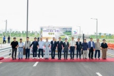 아산시 ‘한천로’ 개통으로 배방·탕정 주요 도로 완성