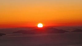 남해 금산 황홀한 해돋이