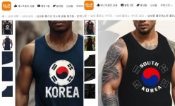 中테무·알리 ‘엉터리 태극기’ 도안 상품들 나몰라라