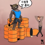 [만평] 화필살인(畵筆殺人) 