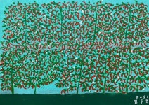 그림 그리는 할머니 ‘김두엽 작가’ 회고전… 충주 숲속 옹달샘미술관