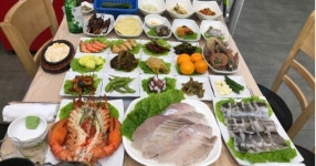 식도락 여행지 1위, 여수 맛집 사계절횟집 하모샤브샤브 세트 메뉴 개시