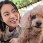 강소라, 반려견 '꼬미'와 러블리한 일상 공개.."꼬미랑 나랑"