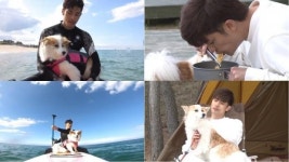 성훈, 반려견 양희와 다녀온 미리 바캉스