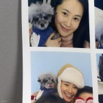 소녀시대 유리, 반려견 두이와 사랑스러운 투 샷 공개...가족사진