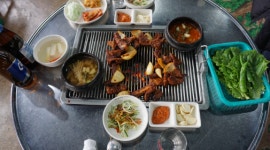 전주역 5분거리에 위치한 전주 맛집 완산벌연탄집