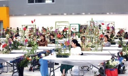 화훼산업, 꽃 장식으로 부활한다
