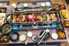 크리스마스 연말 기념 제주여행, 제주 맛집 표선 행복한 식당의 제주도 갈치조림으로 축제 열어보자