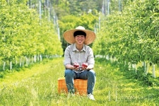 자연순환농법으로 재배한 사과로 농촌 미래를 밝히다